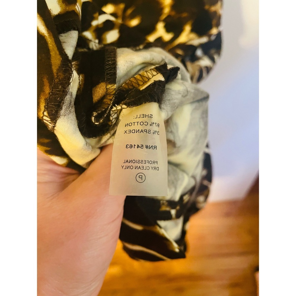 Calvin Klein Leopard Print Sleeveless Sheath Dress Animal Print SZ 10 - Picture 7 of 7